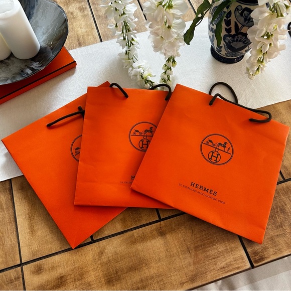 Hermes Shopping Bags - Medium Size/ SET OF 3 - Picture 2 of 5